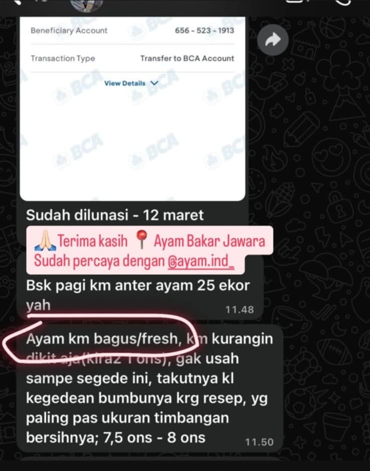 Testimoni Pelanggan 1